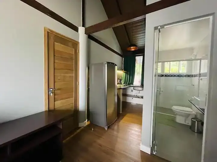 Rum i privatbostad Loft 205 Em Frente A Vila Germanica- Villa Haus Blumenau Brasilien